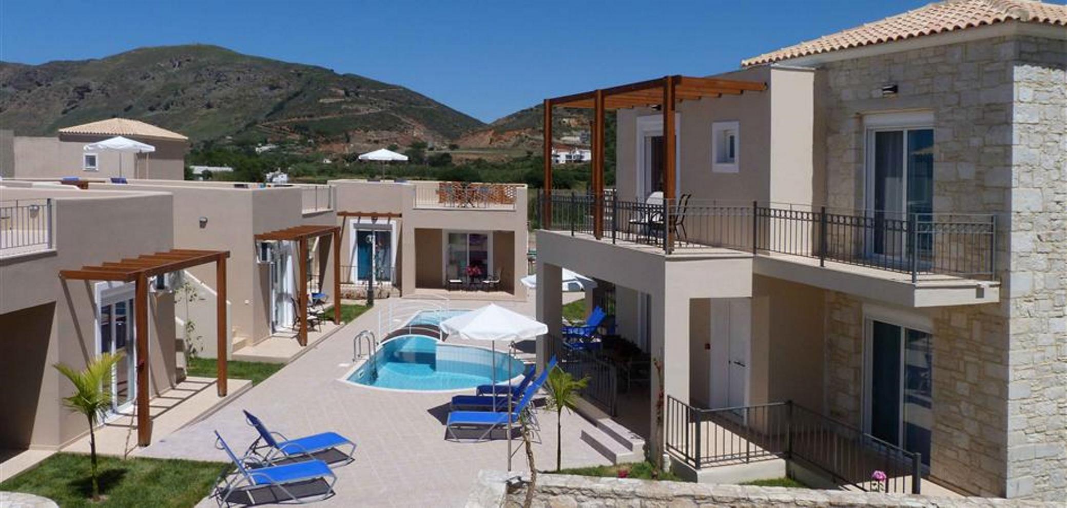 Azure Beach Kissamos Bagian luar foto