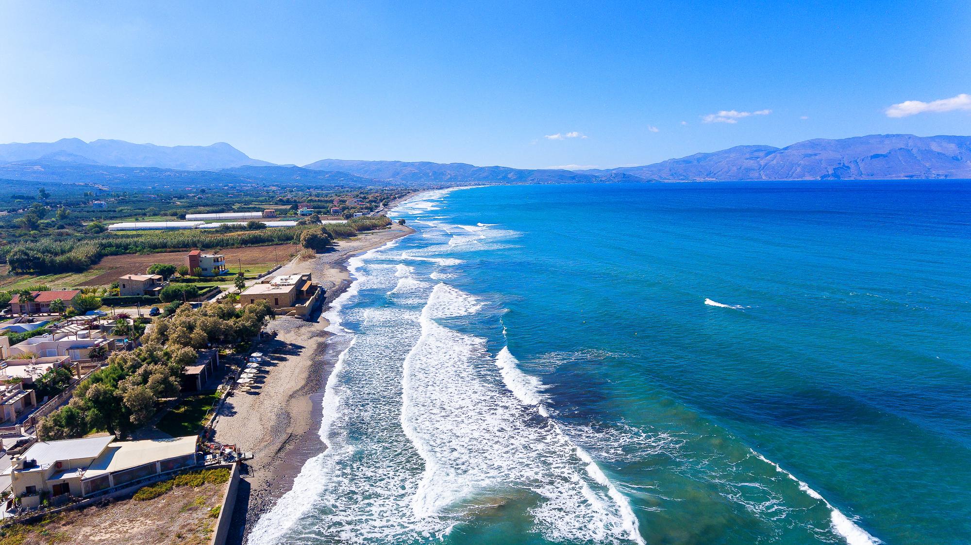 Azure Beach Kissamos Bagian luar foto